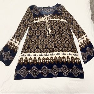 Bohemian loose dress